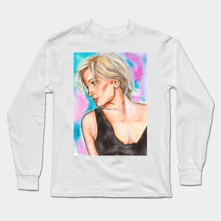 Patricia Kaas Long Sleeve T-Shirt